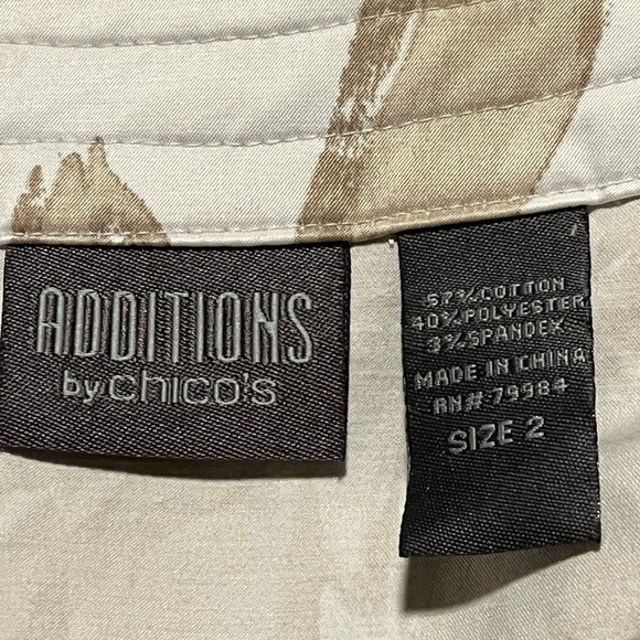 Additions By Chico’s Jacket Sz 2 - Picture 5 of 5